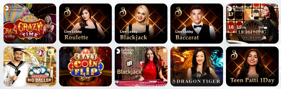 Giochi da casinò live SPINMILLION CASINO